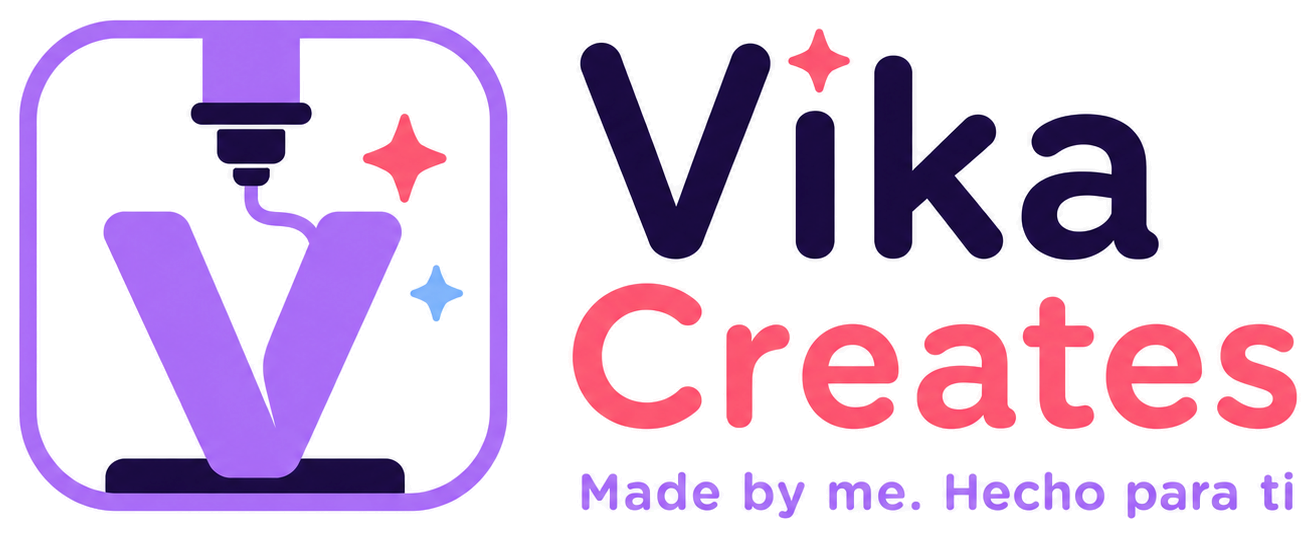Vika Creates — Made by me. Hecho para ti.